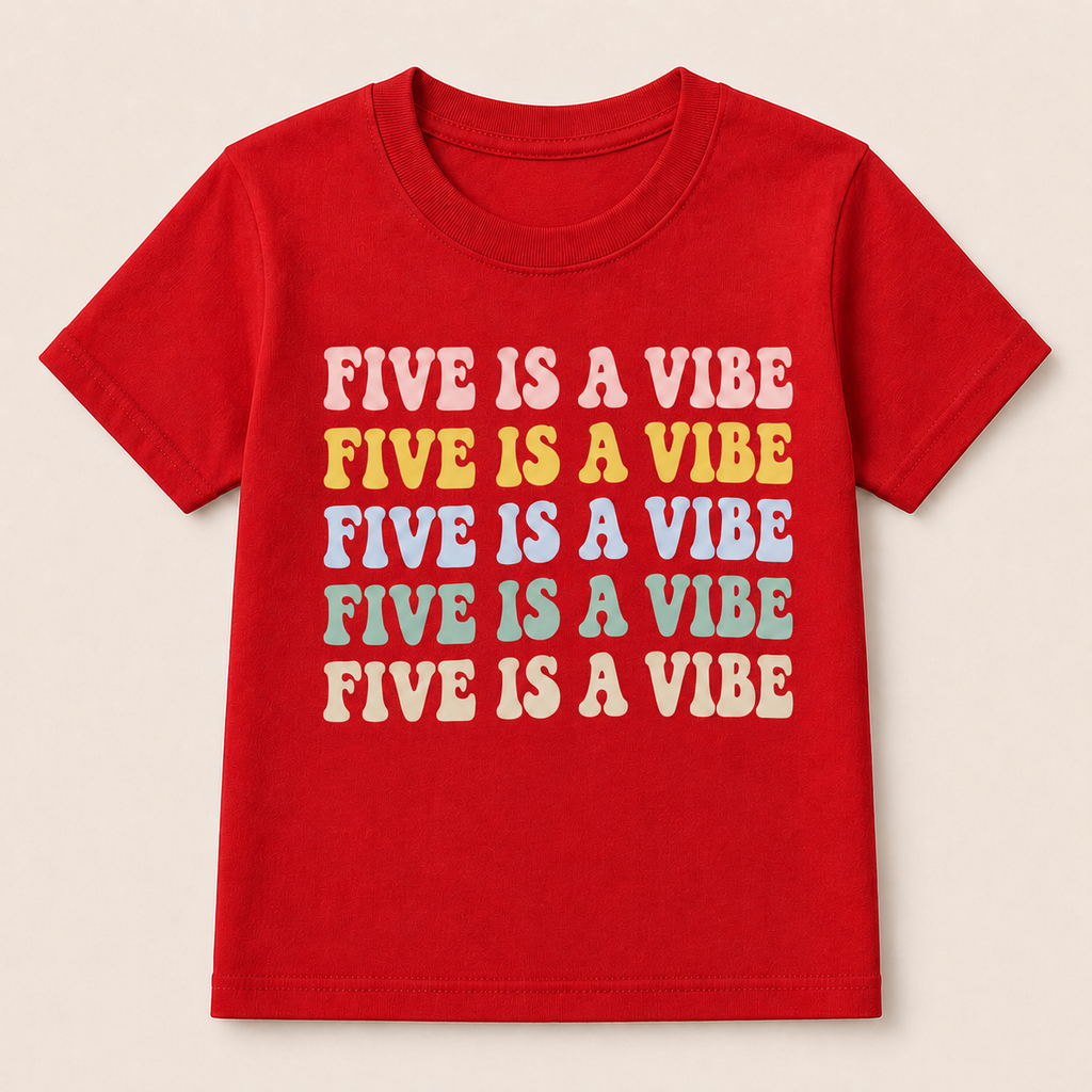 Five is a vibe Tshirt