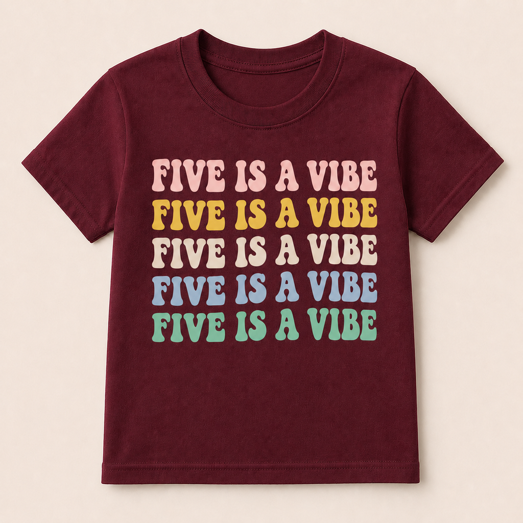 Five is a vibe Tshirt