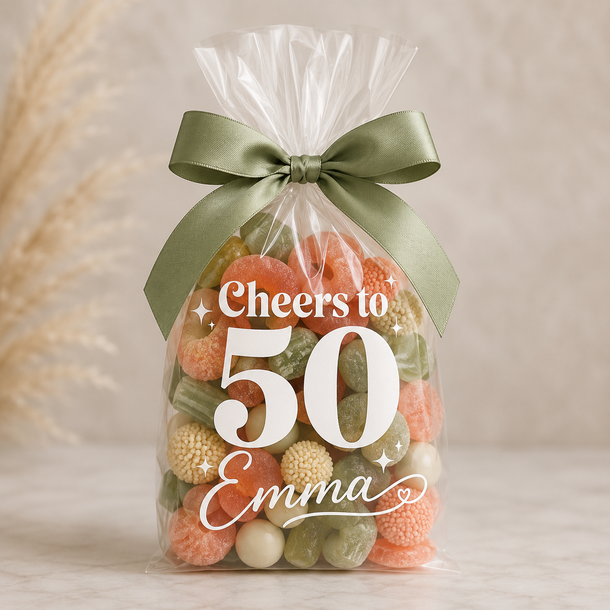 Birthday party cellophane bags