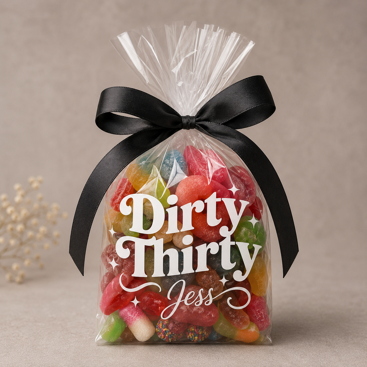 Birthday party cellophane bags
