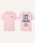 Sun. Sea. Squad. Stag Do Personalised tshirt