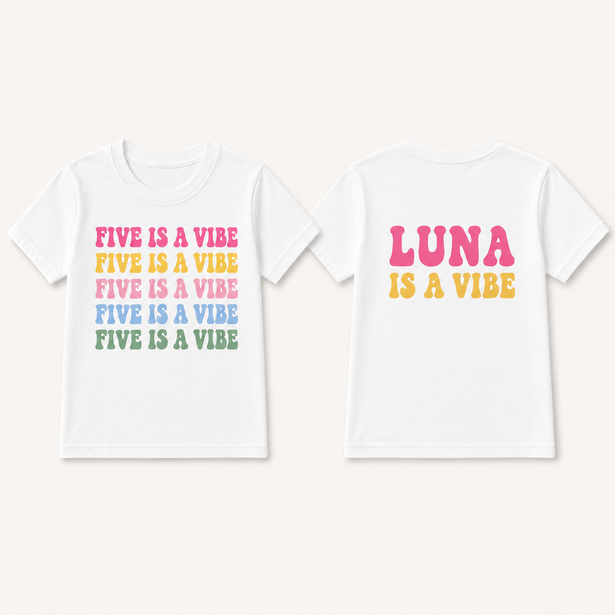 Five is a vibe Tshirt