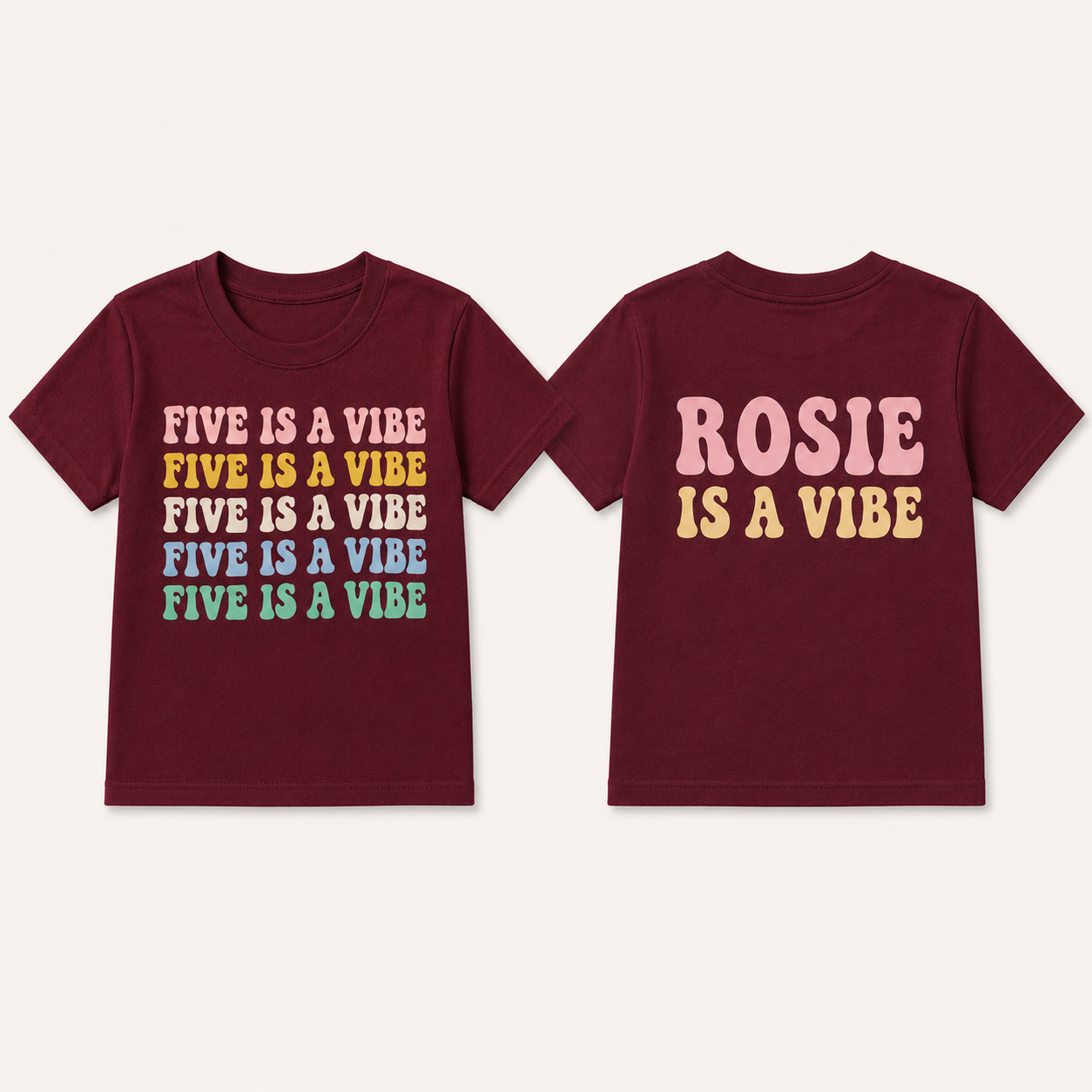 Five is a vibe Tshirt