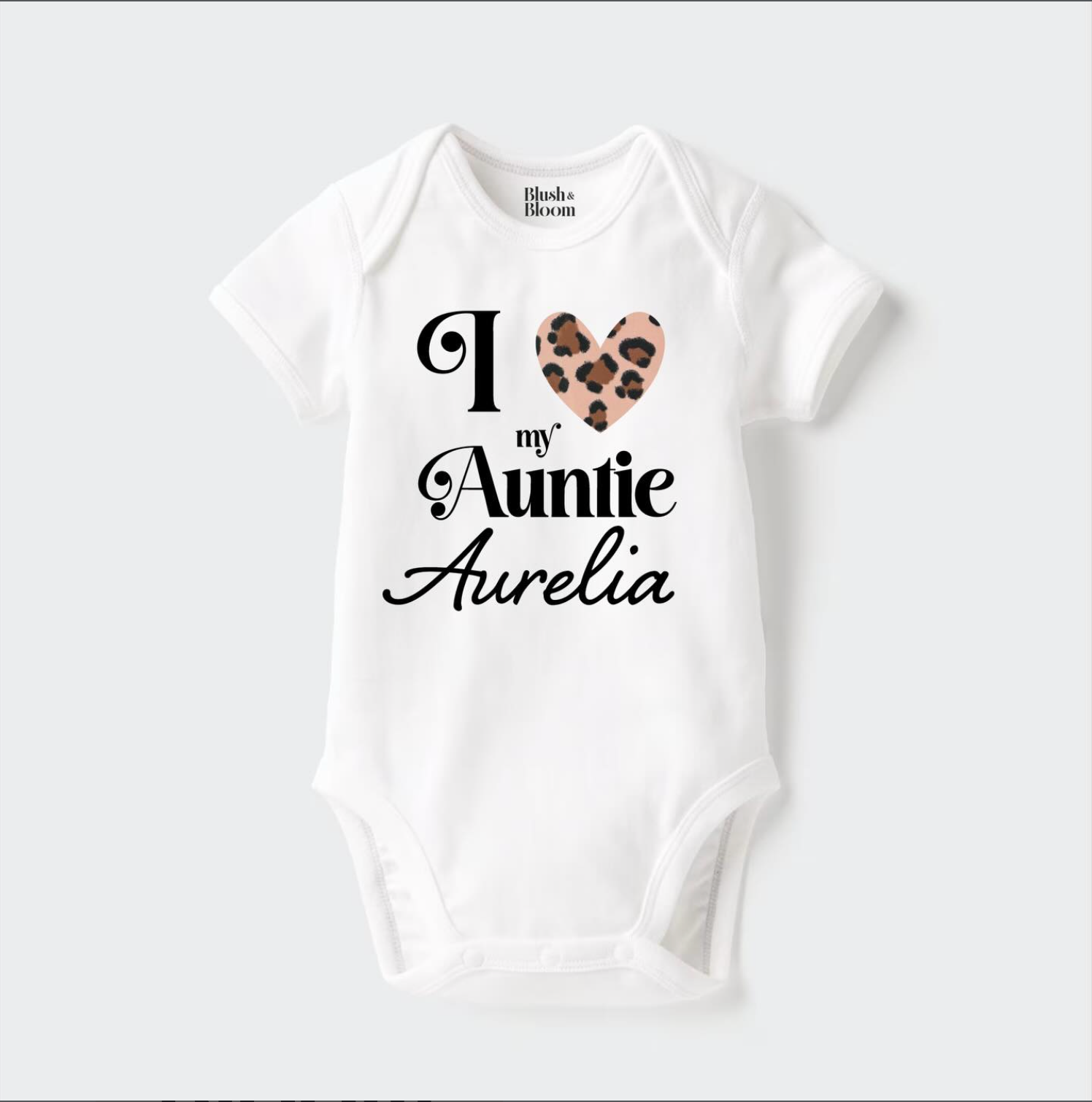 Personalised baby bodysuit